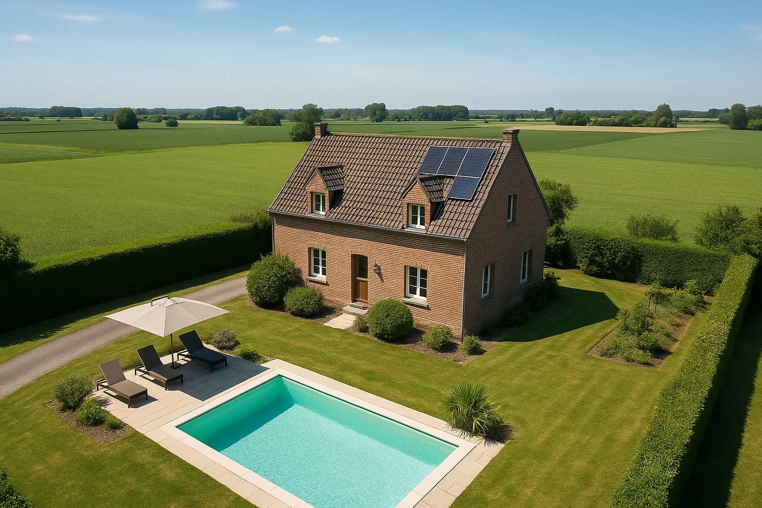 Captation vidéo aérienne par drone professionnel 4K à Lille, Dunkerque et Valenciennes - Vue panoramique 2